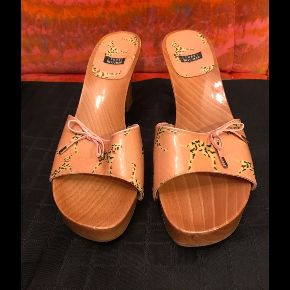 Stuart Weitzman Wooden Wedges